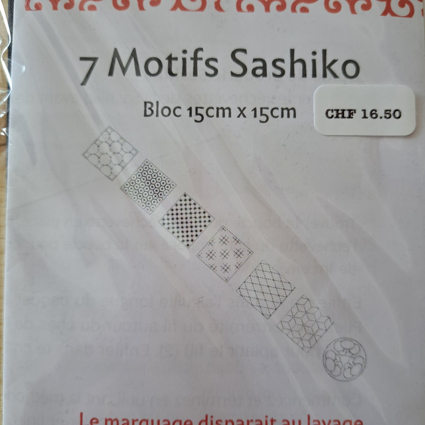 Sashiko Kits nur Stoffe oder Stoffe & Motive