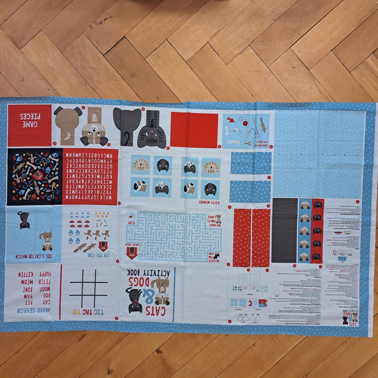 Anleitung Kinderbuch Panel Cats & Dogs