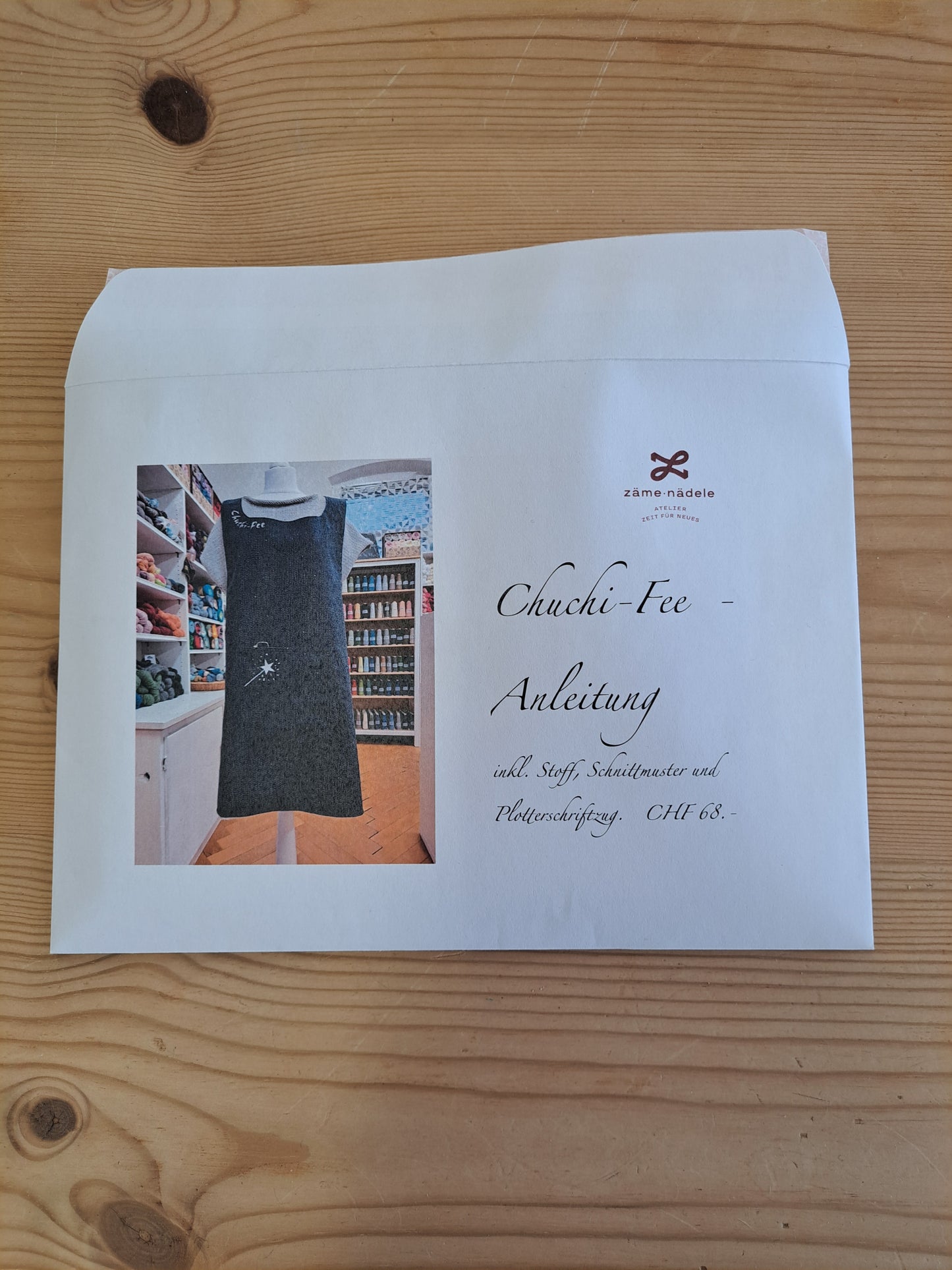 Anleitung Schürze Chuchi Fee