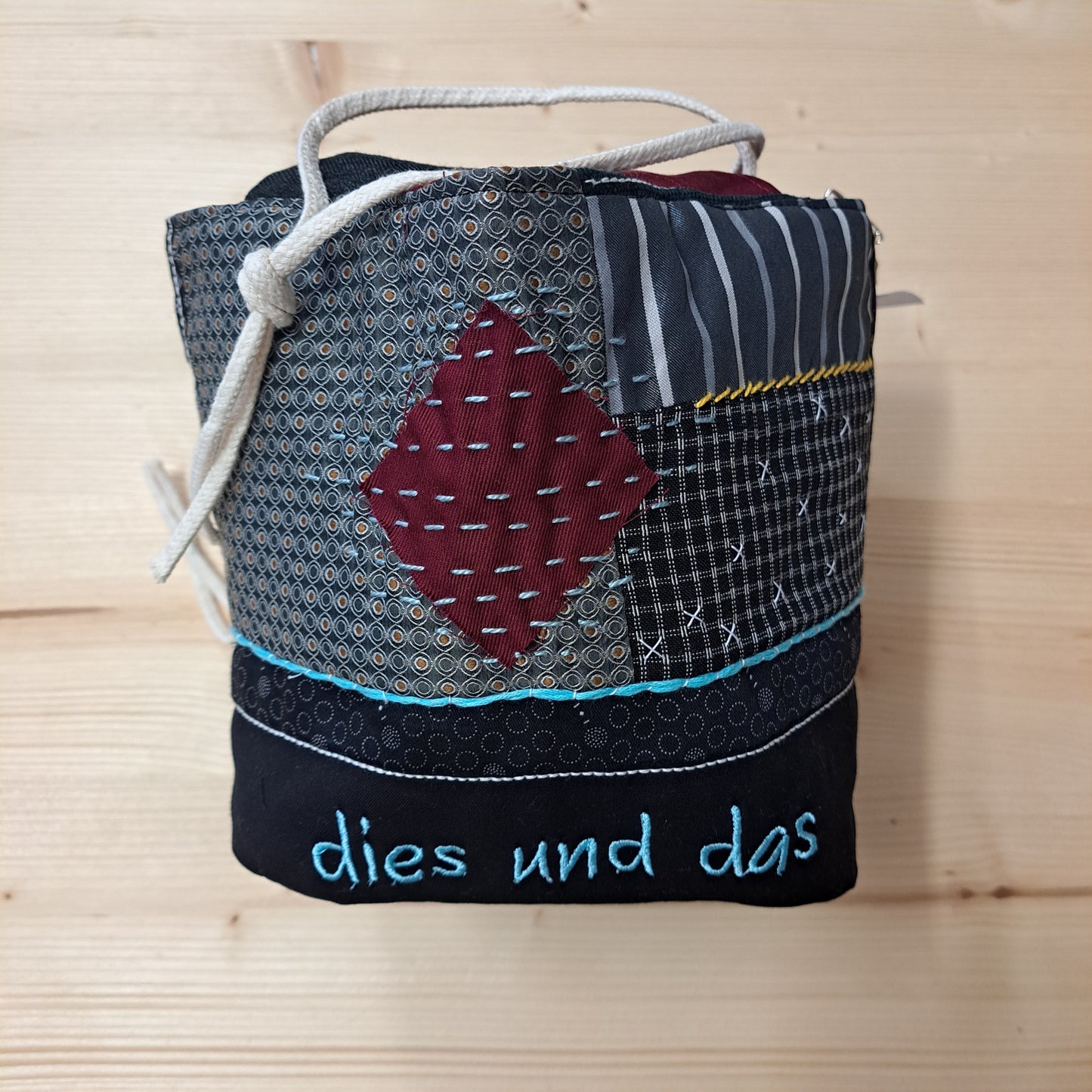 Strick- und Nähbeutel Komebukuro