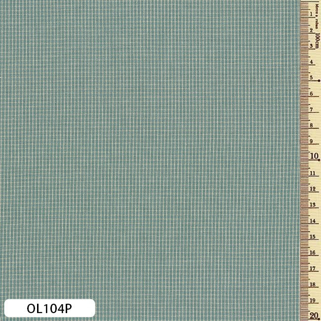Yarn Dyed Sakizome Cotton Fabric Little Check