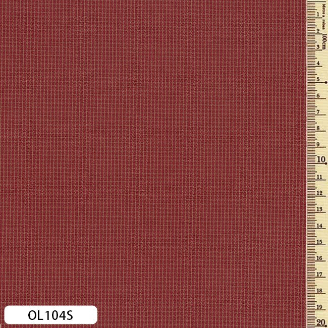 Yarn Dyed Sakizome Cotton Fabric Little Check