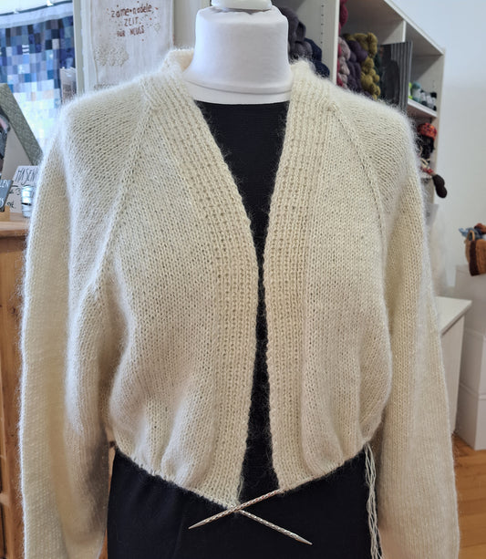 Strickkurs: Top Down Cardigan