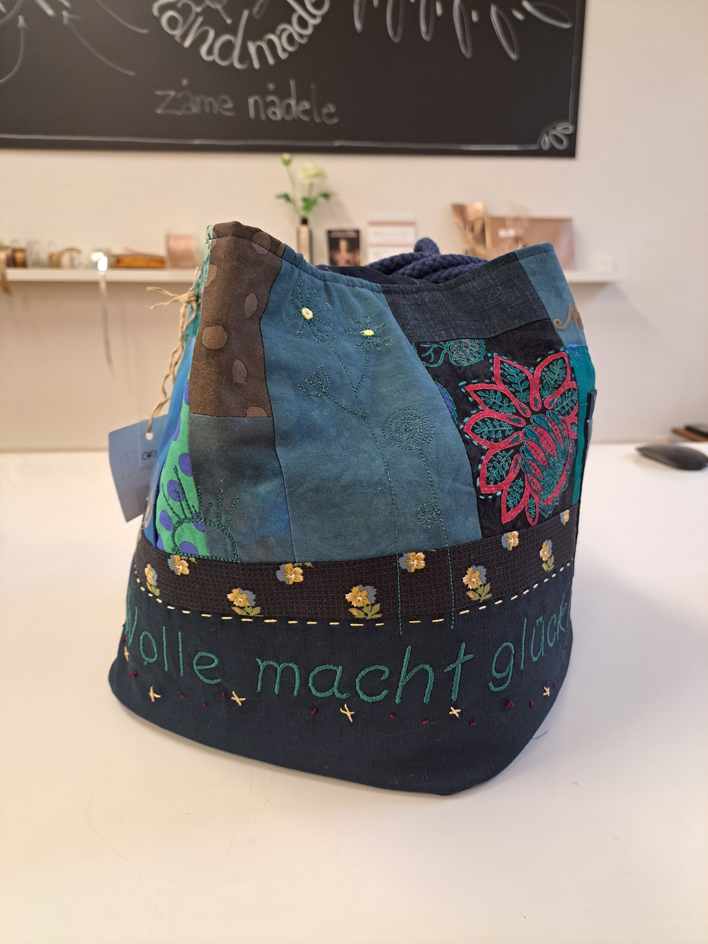 Strick- und Nähbeutel Komebukuro