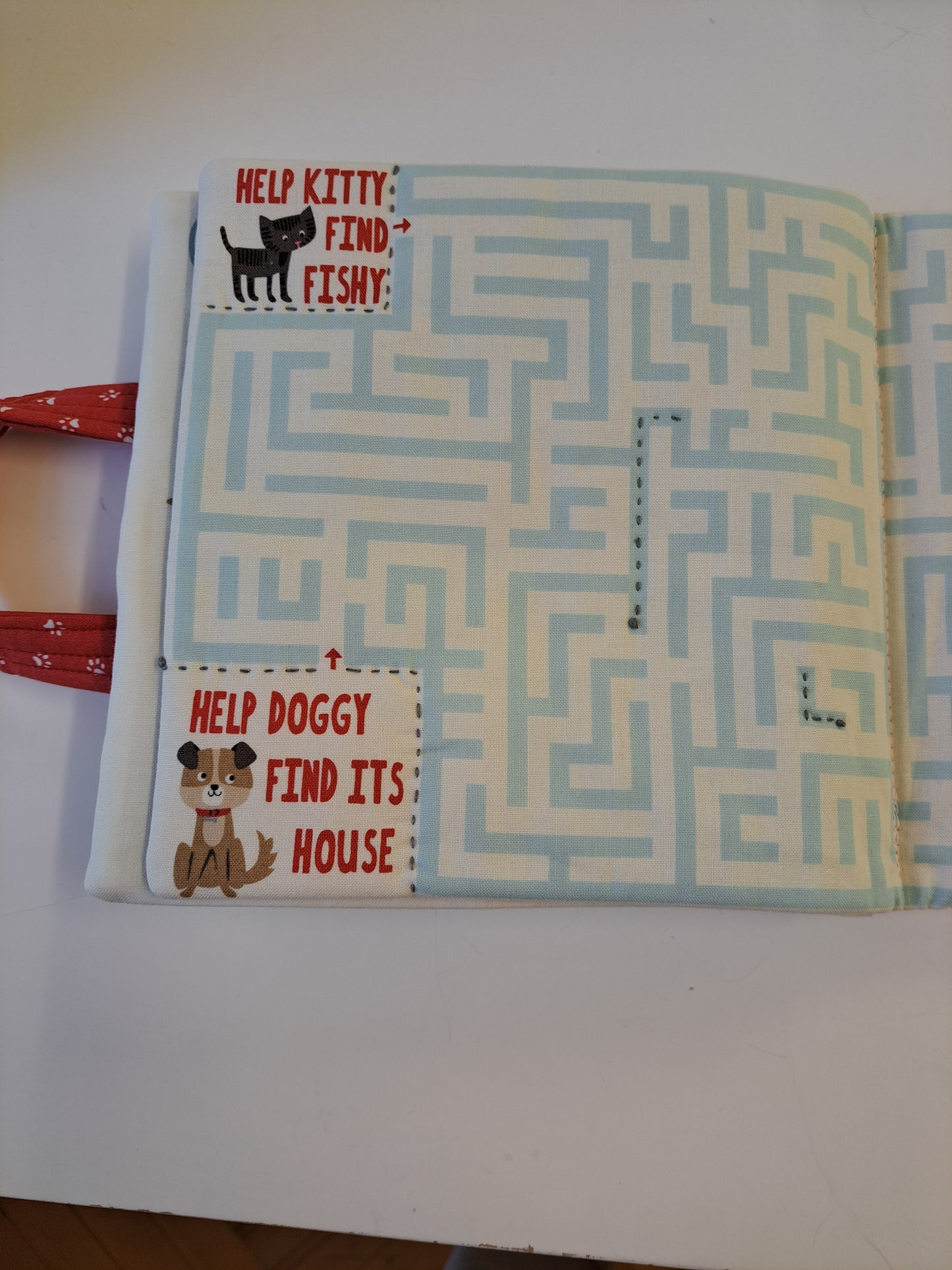 Anleitung Kinderbuch Panel ABC mit Tieren Sale