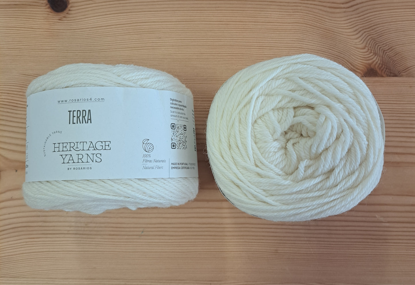 Rosàrios4 Terra Heritage Yarns 100%Wolle