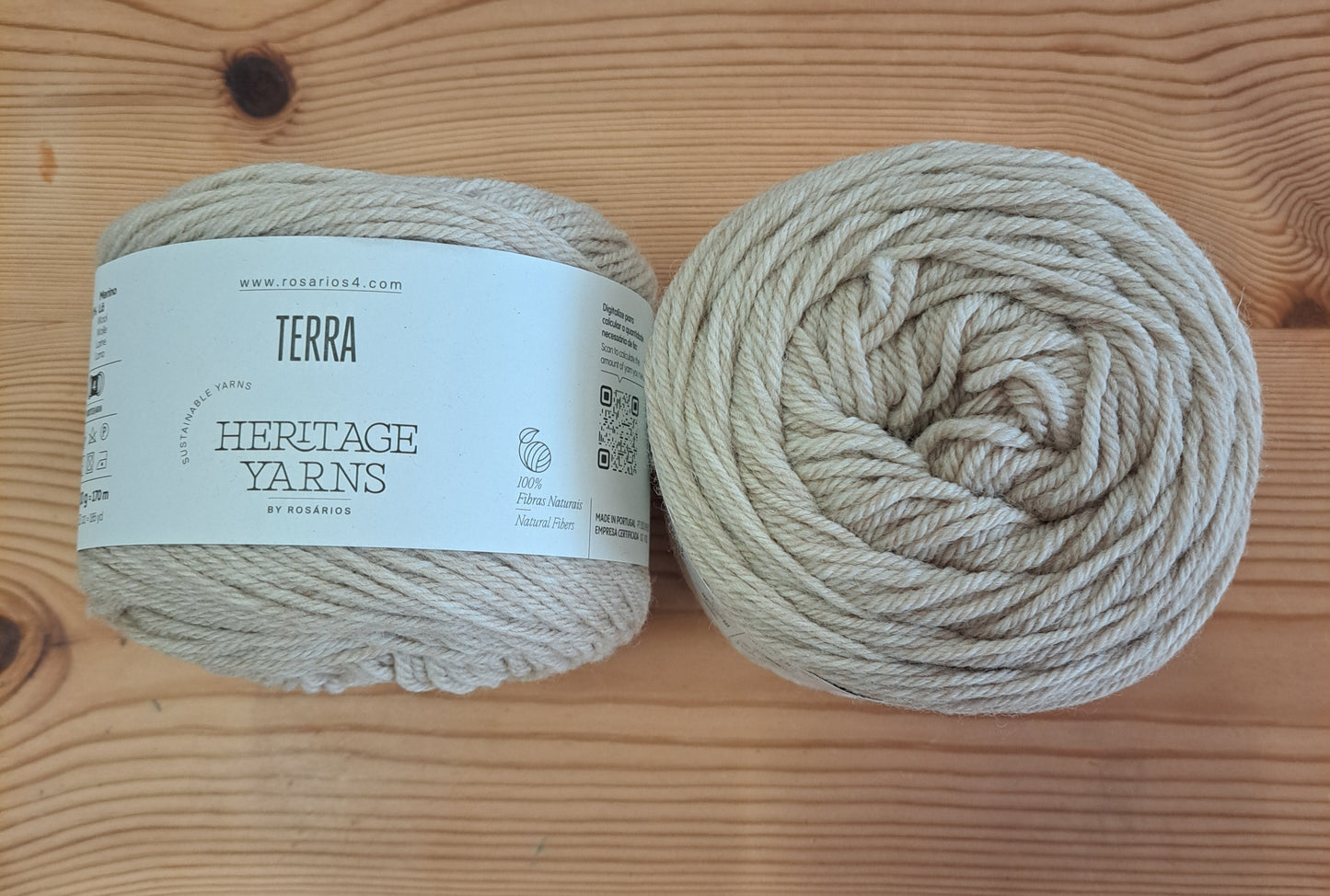 Rosàrios4 Terra Heritage Yarns 100%Wolle