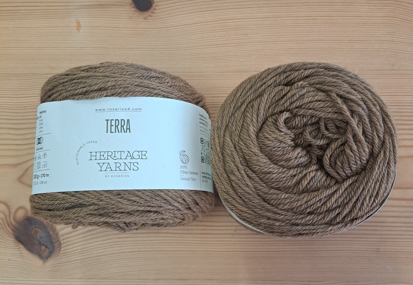 Rosàrios4 Terra Heritage Yarns 100%Wolle