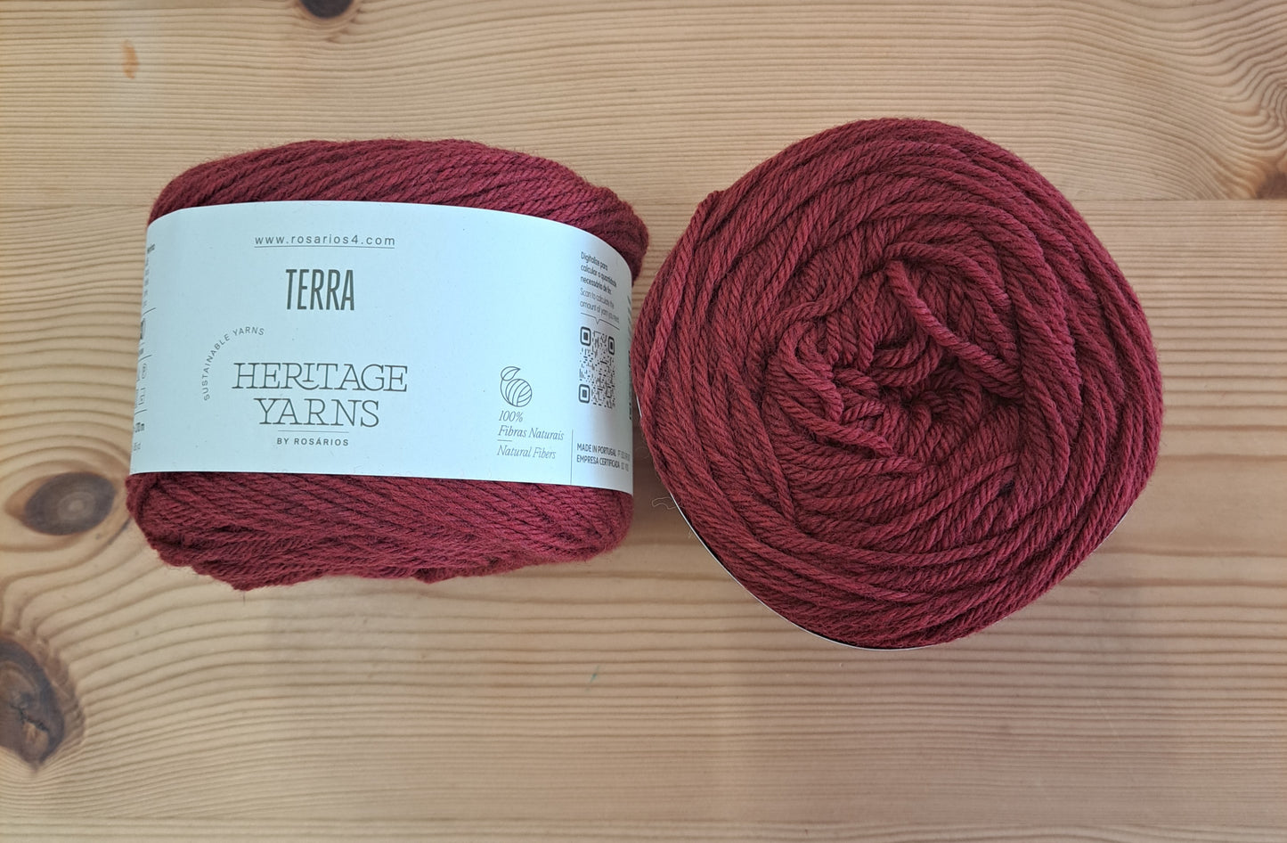 Rosàrios4 Terra Heritage Yarns 100%Wolle