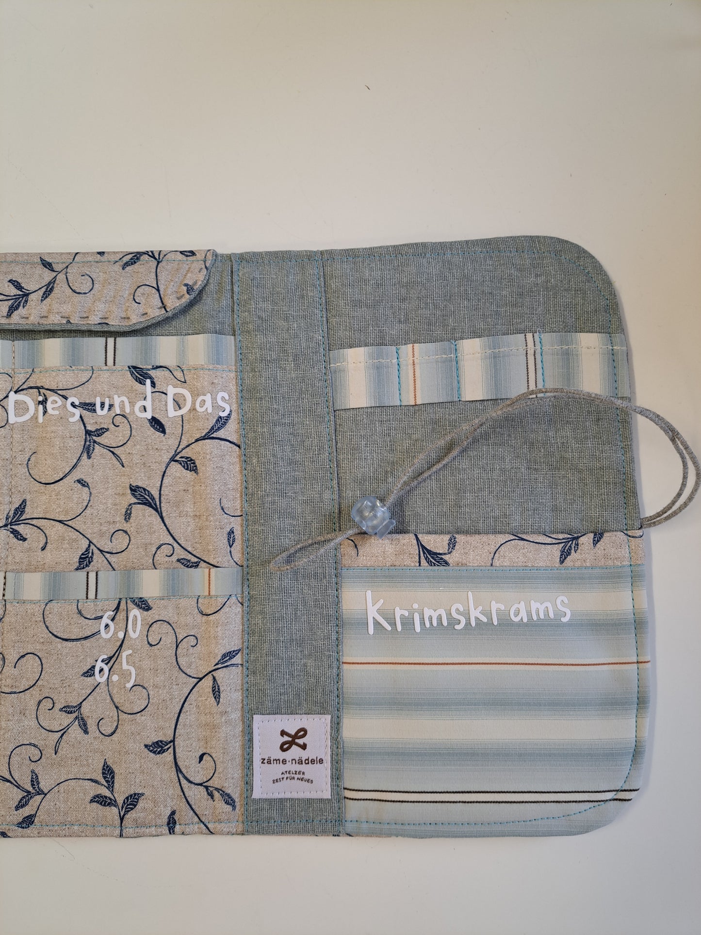 Stricknadelrolle Spitze & Seile