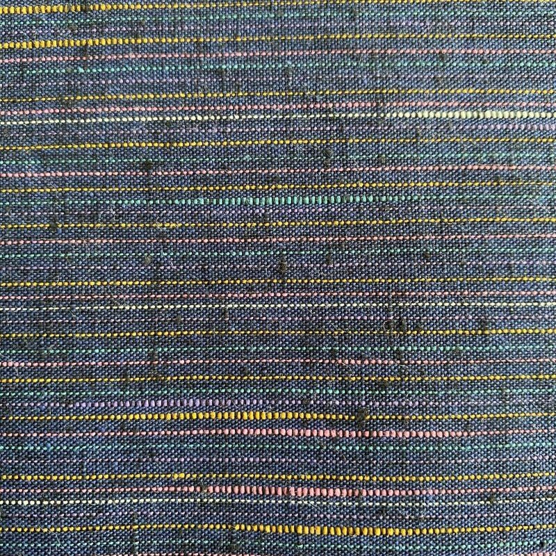 Shima Tsumugi Cotton Woven Stripes Fabric