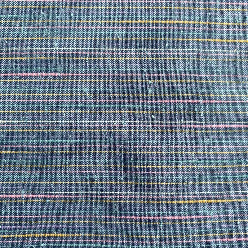 Shima Tsumugi Cotton Woven Stripes Fabric