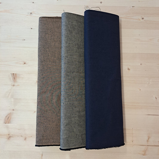 Shot Cotton Tsumugi Fabric